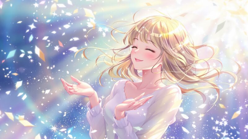 女性であることを受け入れ、自然体で愛されている女性の笑顔