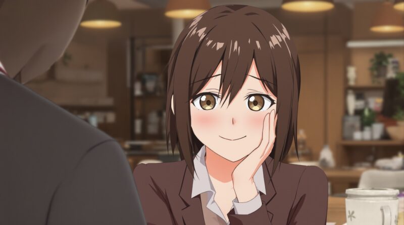 いつも笑顔で「いい子」を演じてしまう女性の切ない表情