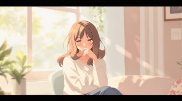 女性らしさに自信が持てない30代女性のやさしい表情