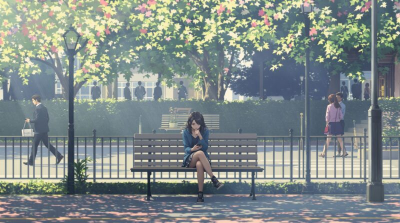 恋愛だけがうまくいかないと悩む女性の孤独な様子