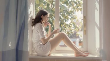 弱音を吐けずに悩む女性のやさしい表情