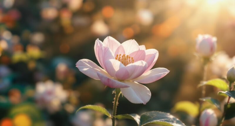 女性性の柔らかさを象徴する花