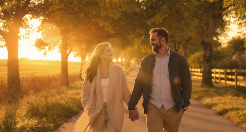 愛される習慣を積み重ねた女性と彼の幸せな姿