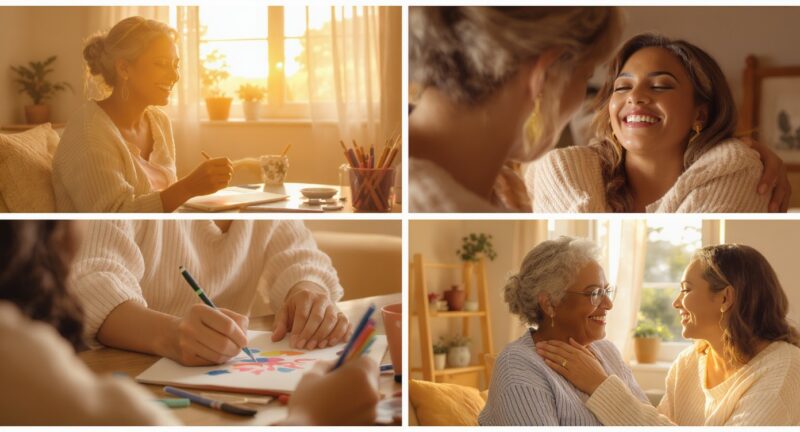 愛される女性の日常習慣を表すイメージイラスト